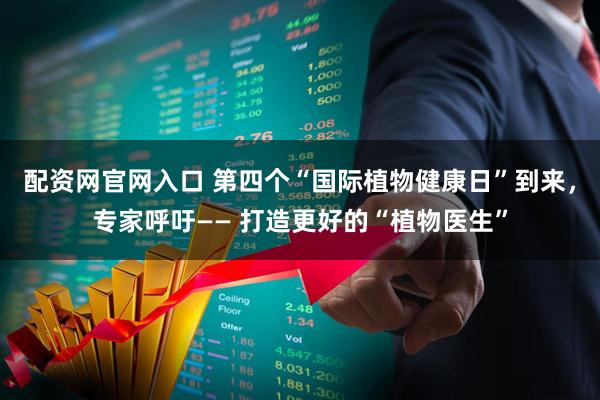 配资网官网入口 第四个“国际植物健康日”到来，专家呼吁—— 打造更好的“植物医生”