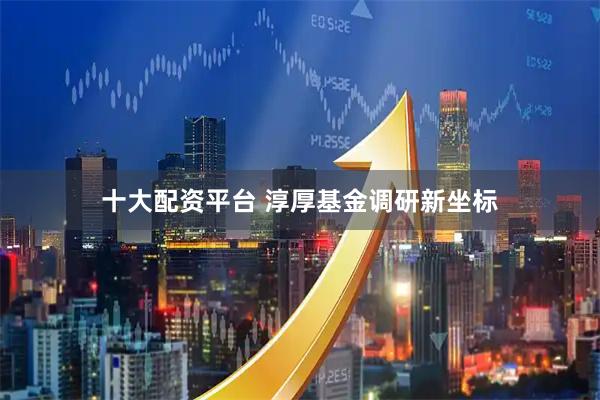 十大配资平台 淳厚基金调研新坐标
